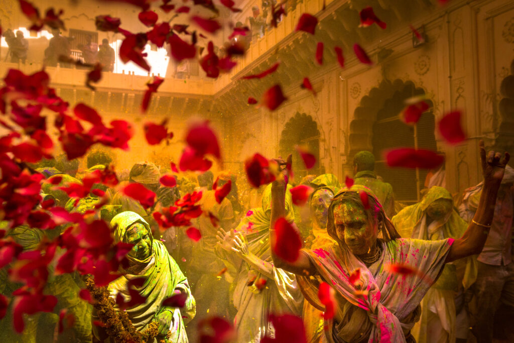 Vrindavan - one of the best places to celebrate Holi in India